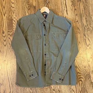 Victorinox men’s Large military-style shirt